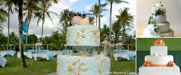 Various Types of Wedding Cakes in sizes