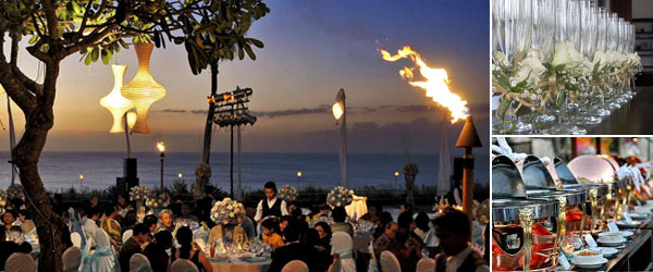 Bali Wedding Catering and Reception