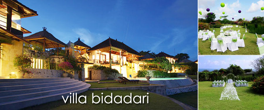 Villa Bidadari Bali Wedding