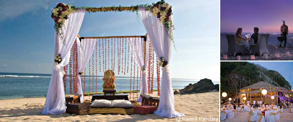 Bali Restaurant Wedding at Karma Kandara Uluwatu